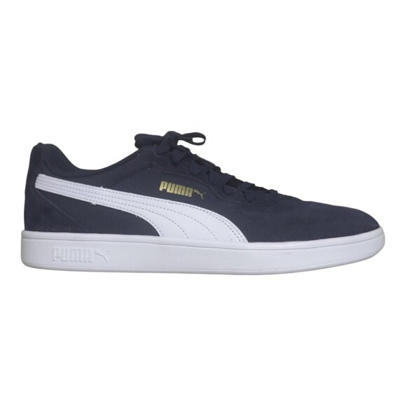 PUMA Suede Navy Sneakers Men’s 11 NWOT SoftFoam+ Gorpcore Minimalist Rave Office - Picture 11 of 14